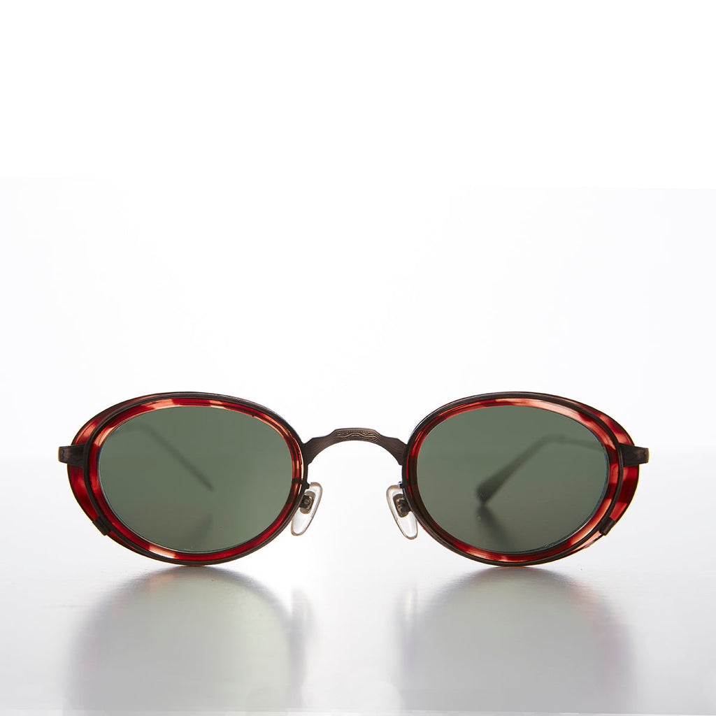 Oval 90s Vintage Sunglass - Atomic