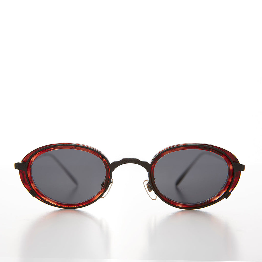 Oval 90s Vintage Sunglass - Atomic