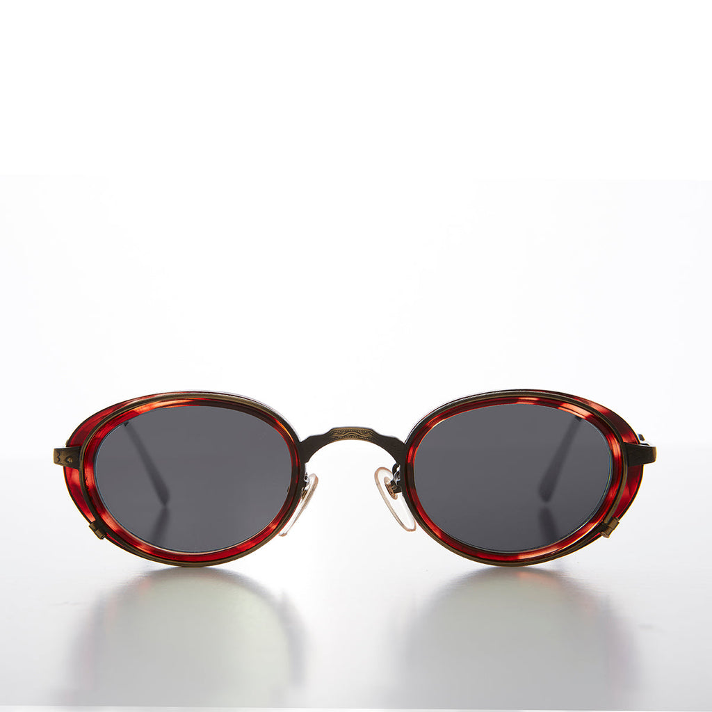 Oval 90s Vintage Sunglass - Atomic