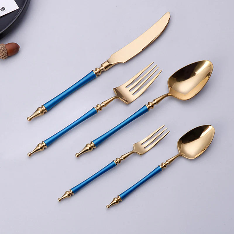 AURORIA Luxury Roman Column Design Cutlery | 3CARATS