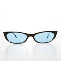 Mod Cat Eye Sunglass with Tinted Lenses - Avalon