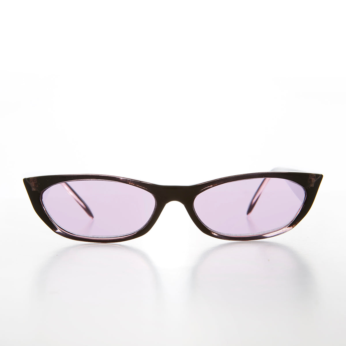 Mod Cat Eye Sunglass with Tinted Lenses - Avalon