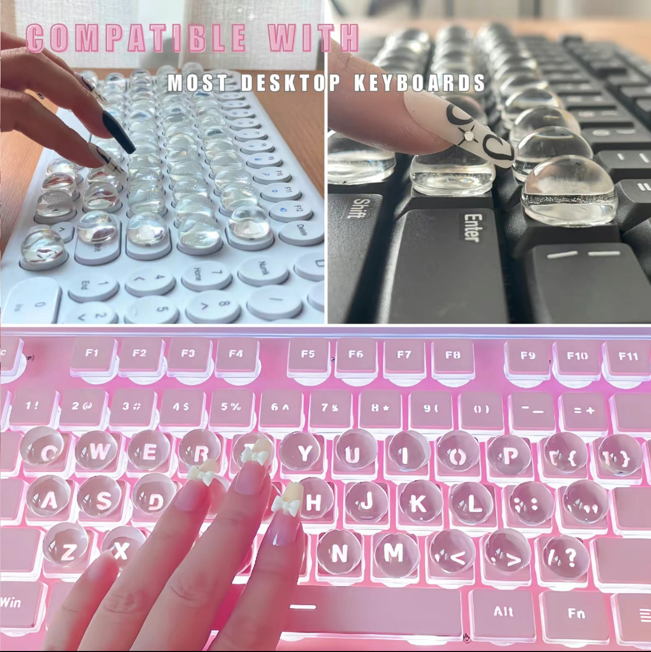 ClearType Nail-Friendly Stickers