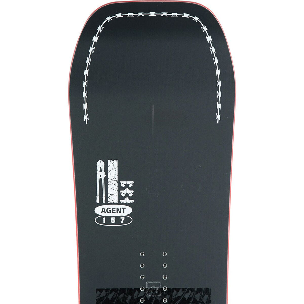 Rome Snowboards Mens Agent Twin Snowboard