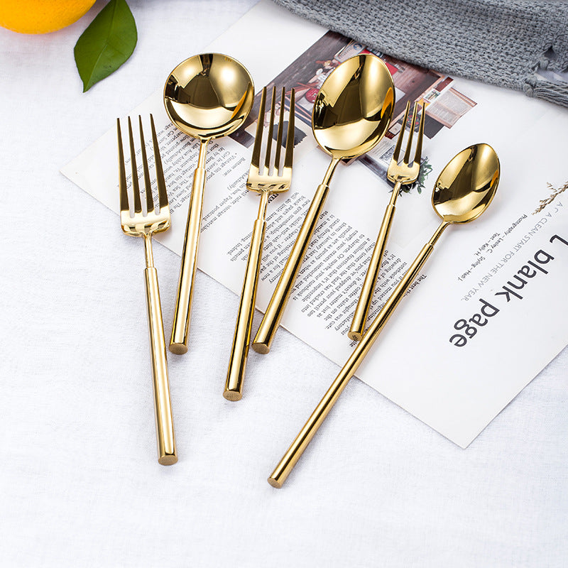 Barton Luxury Gold Cutlery Set | 3CARATS