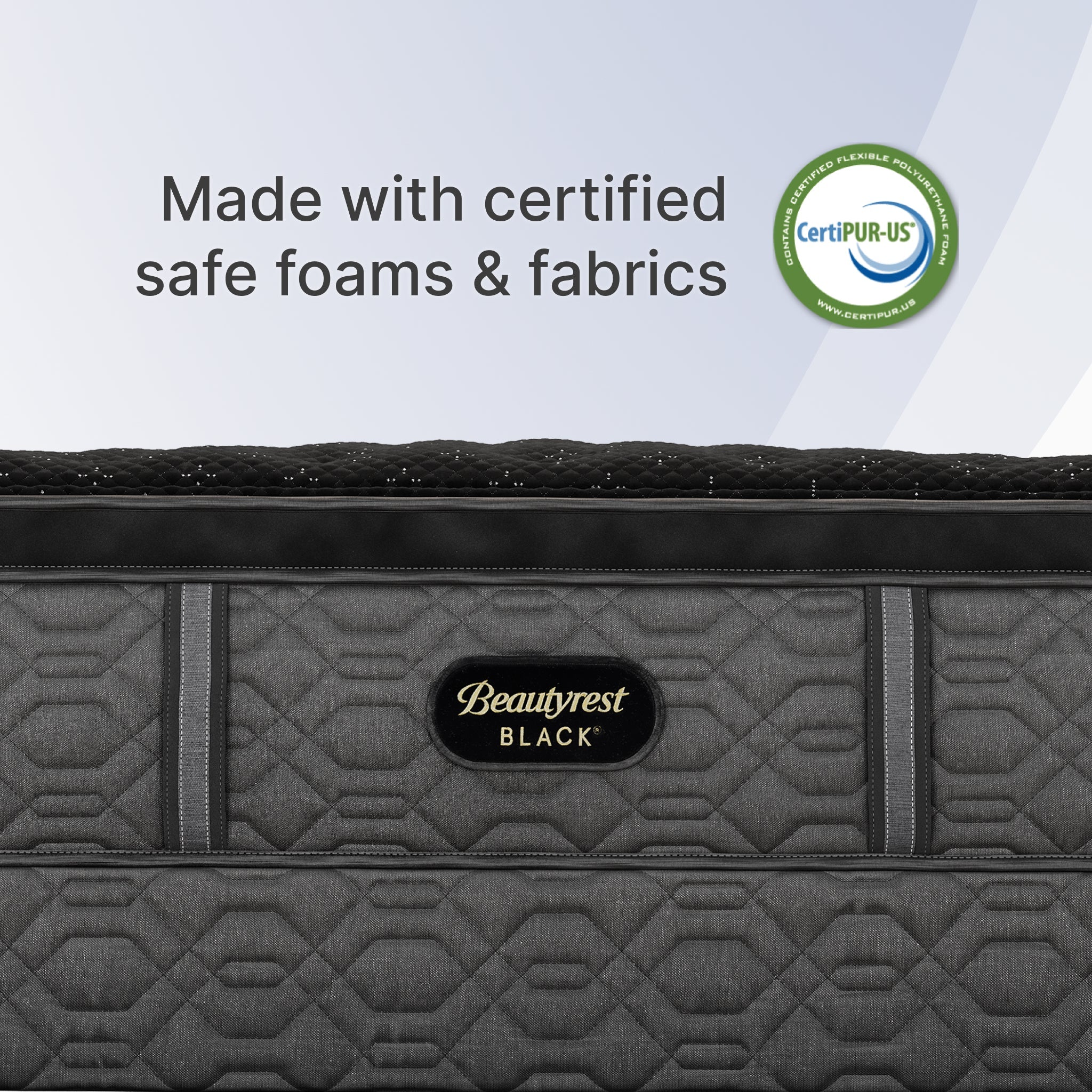 Black Series Three Medium Pillow Top