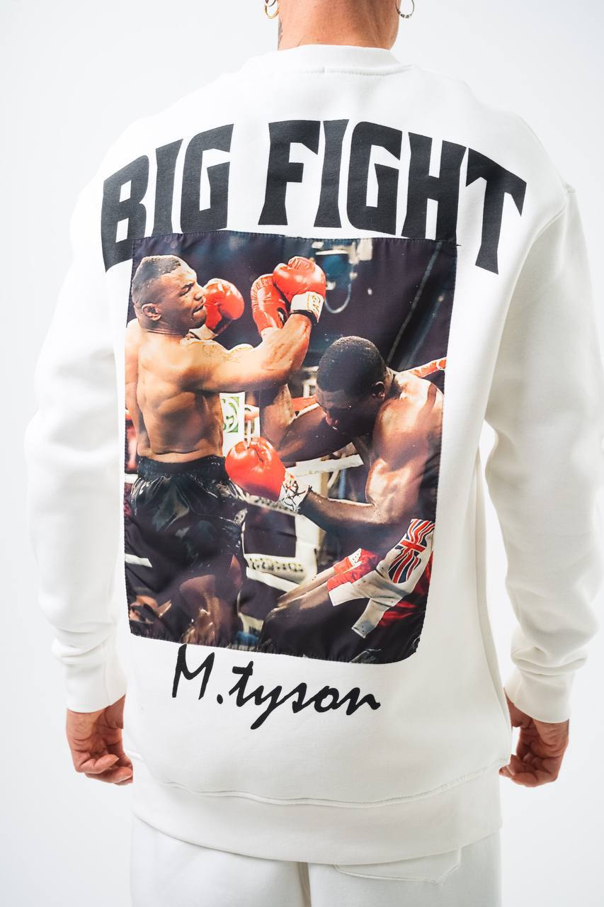 "Big Fight" Mike Tyson Oversized Unisex Sweatshirt