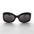 Oval Bug Eye Vintage Cocktail Sunglass - Cassidy
