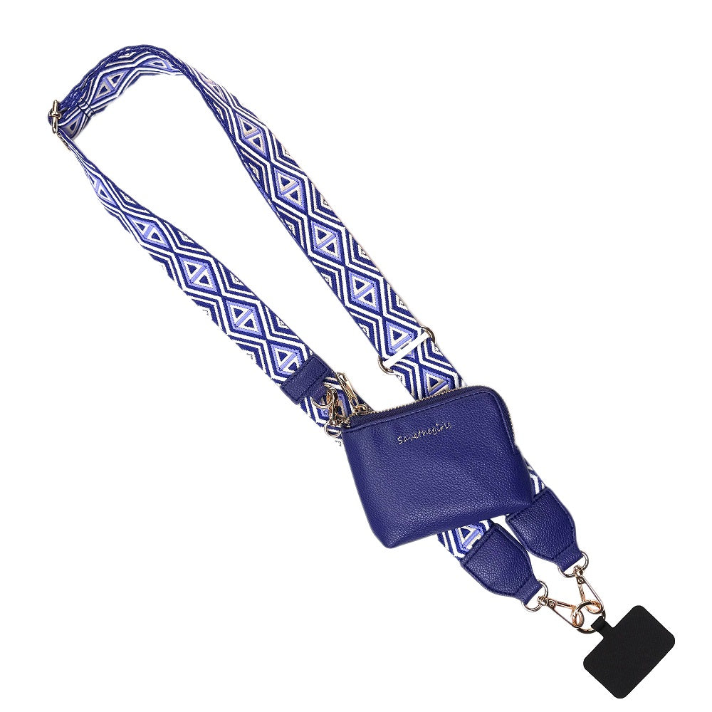 Clip & Go Strap w/RFID Pouch Diamond Pattern