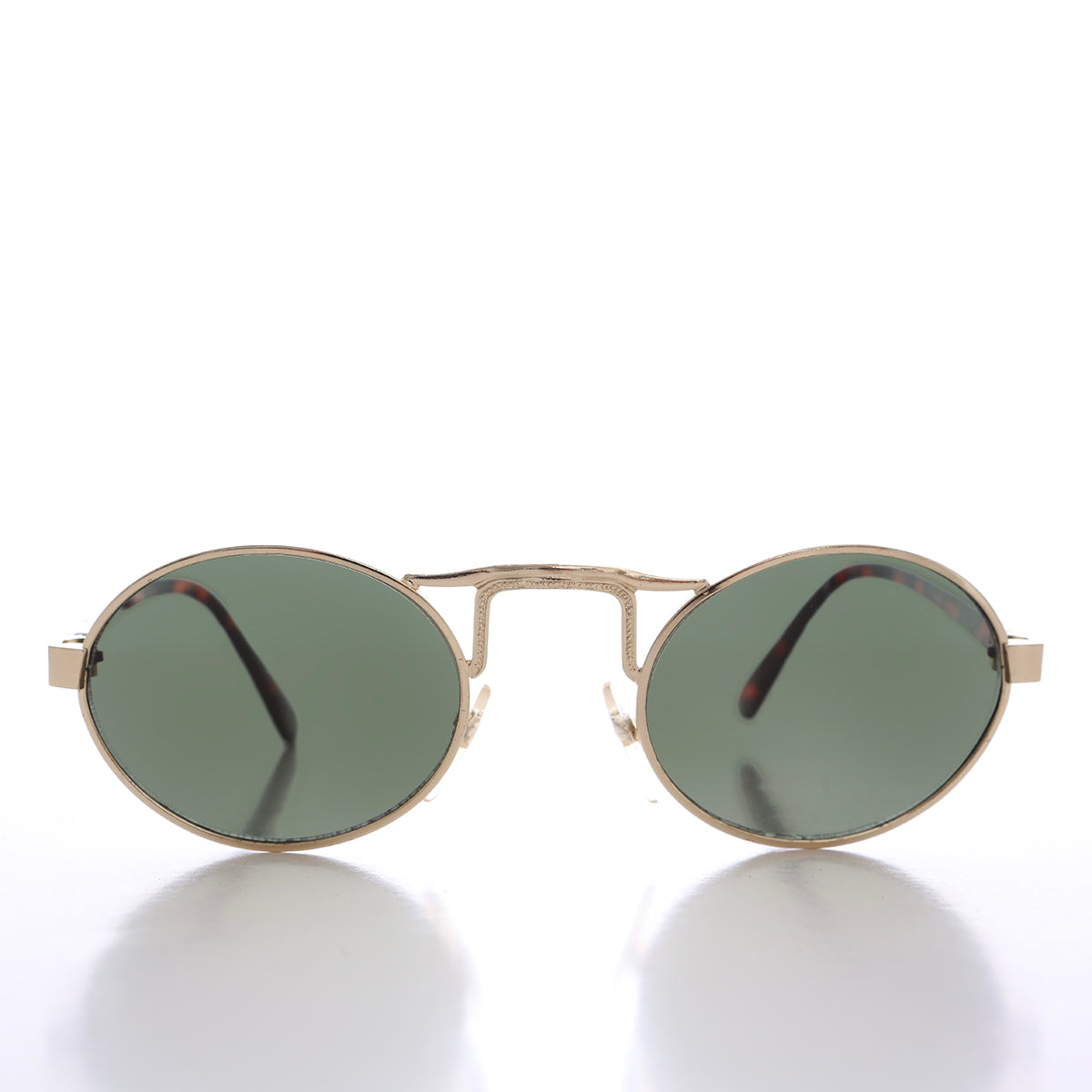 Oval Aviator Vintage Sunglasses - Corinth