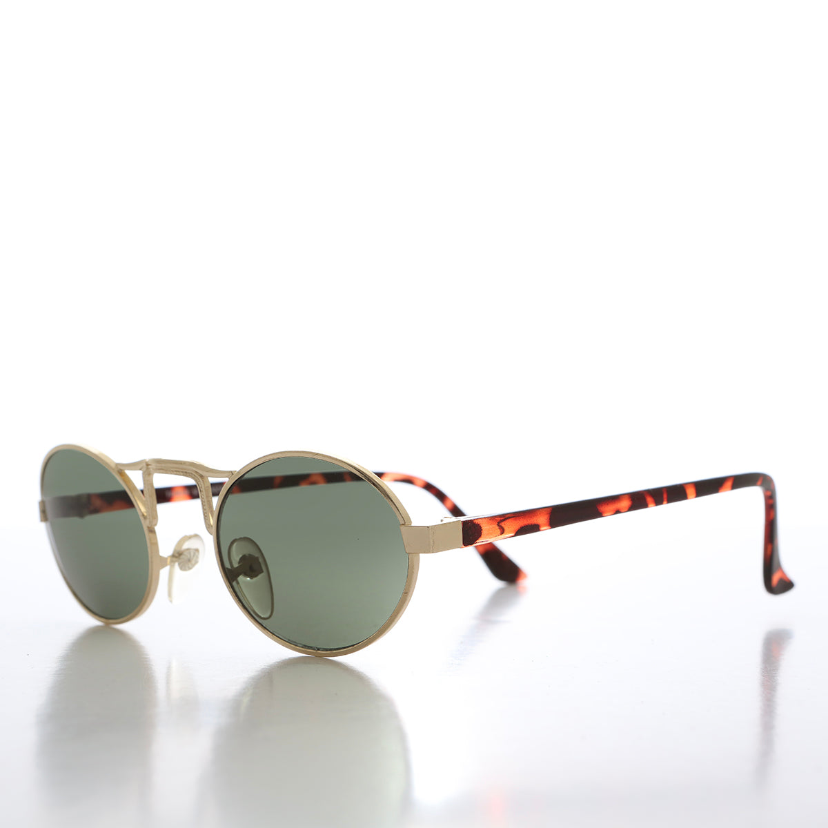 Oval Aviator Vintage Sunglasses - Corinth
