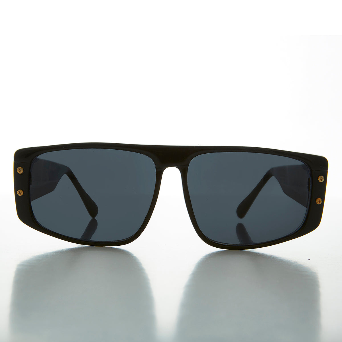 Wide Rectangular Hip Hop Vintage Sunglass - Cortez