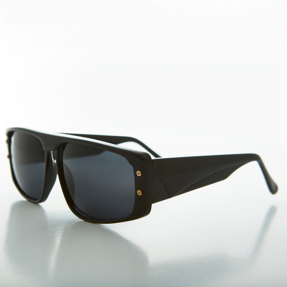 Wide Rectangular Hip Hop Vintage Sunglass - Cortez