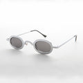 Small Oval Steampunk Vintage Sunglass - Cyberpunk