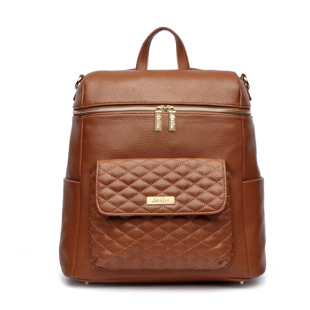 Signature Diaper Bag Caramel