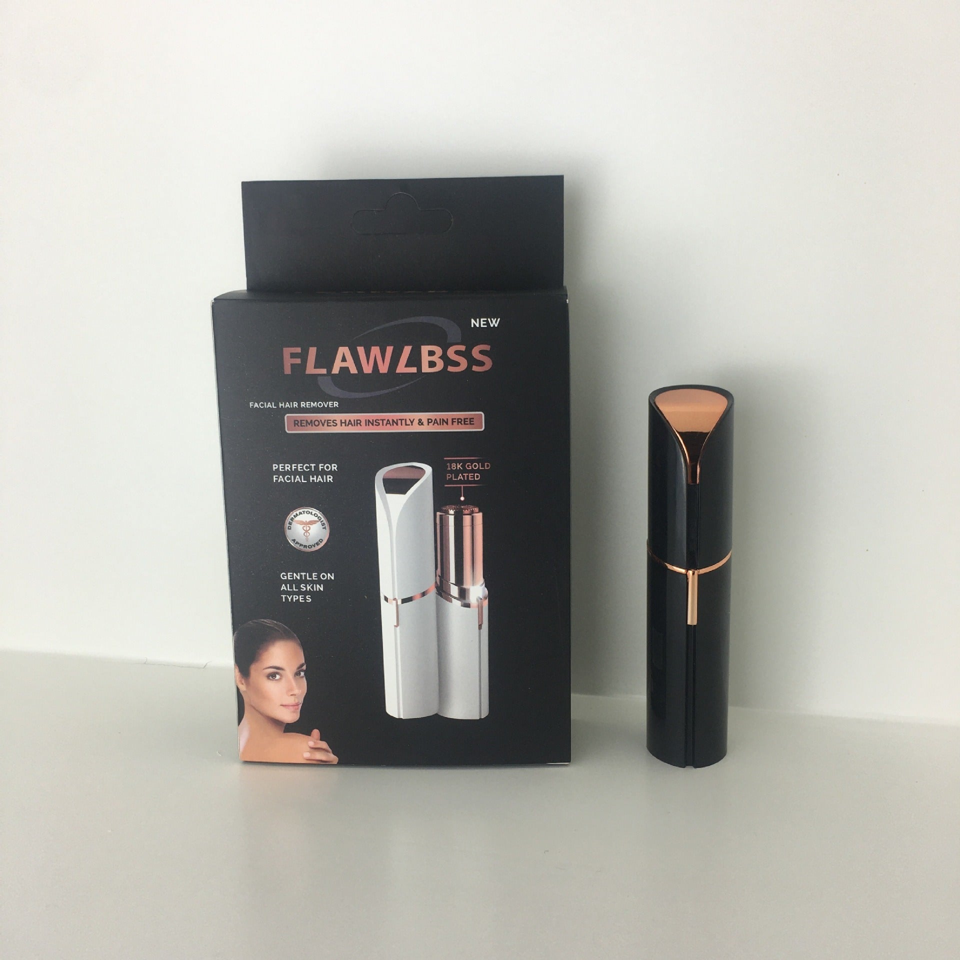 Lipstick eyebrow trimmer, women's shaver, hair remover, electric eyebrow trimmer, charging eyebrow trimmer, hair scraper