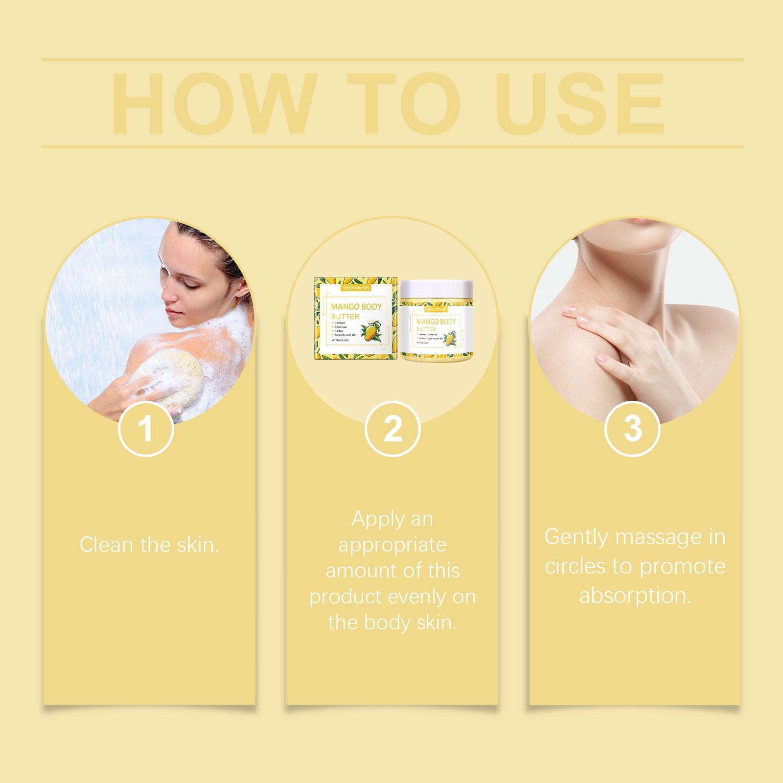 Moisturizing Body Cream Restores Rough, Dull Skin, Moisturizes And Nourishes Skin For A Long Time