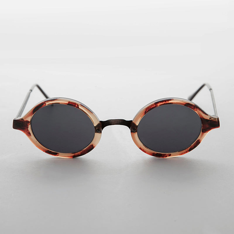 Art Deco Oval Vintage Sunglasses - Degas
