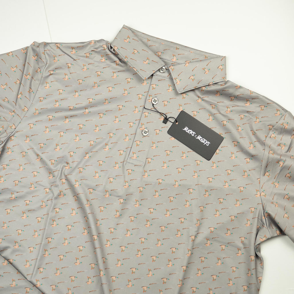 "One More Pass" Golf Polo