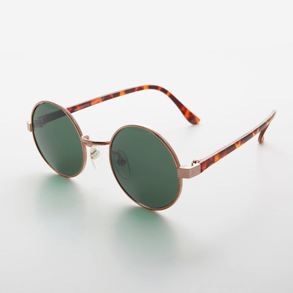 Round Hippie Retro Vintage Sunglass - Rounder