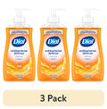 (3 pack) Dial Antibacterial Liquid Hand Soap, Gold, 11 fl oz