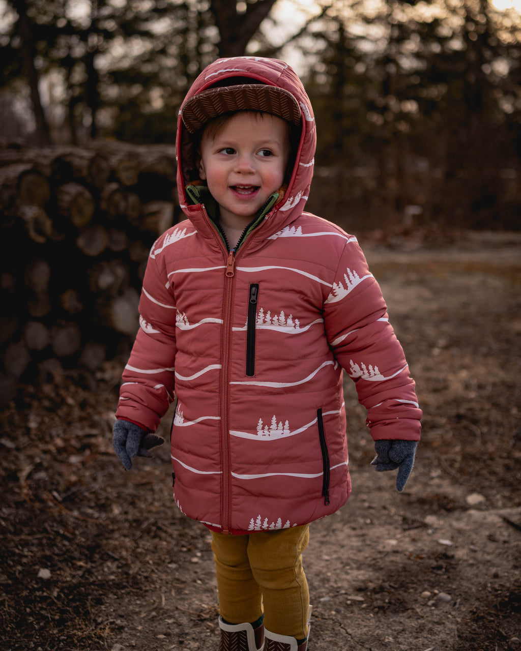 Hills Lightweight Reversible Puffy Jacket - Kids Mountain Adventure Gear