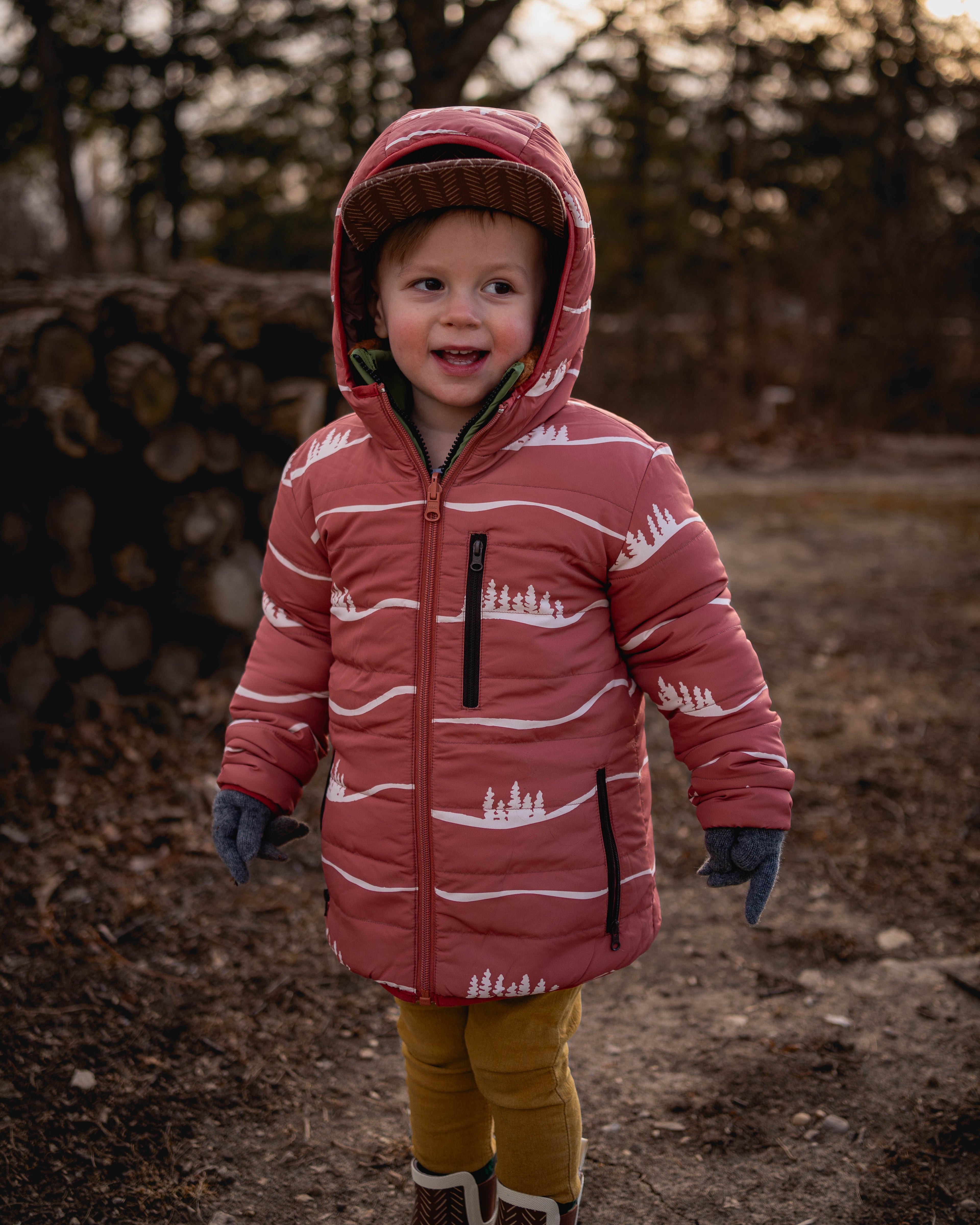 Hills Lightweight Reversible Puffy Jacket - Kids Mountain Adventure Gear