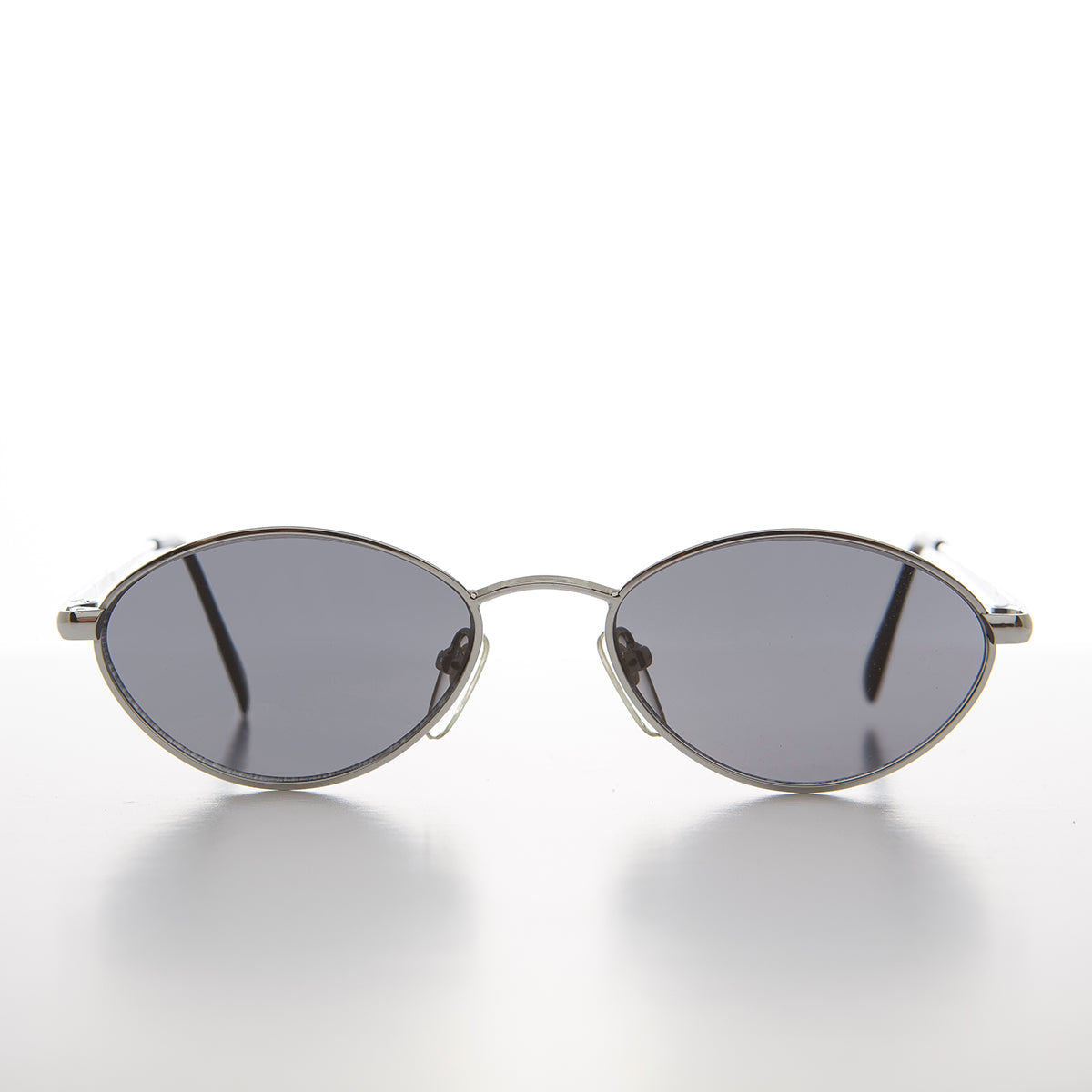 Oval Metal 90s Vintage Sunglasses - Ellery