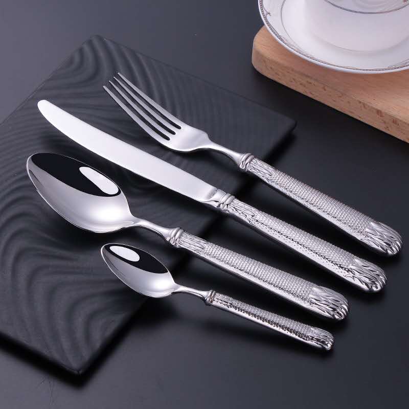 Elnoora Gold&Silver Luxury Cutlery Set | Yedwo