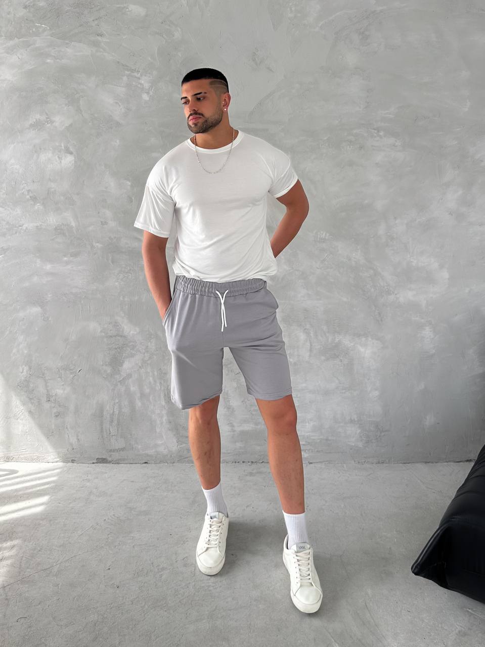 Essential Comfort Men's Lounge Shorts – Soft-Touch Minimalist Fit for Everyday Ease