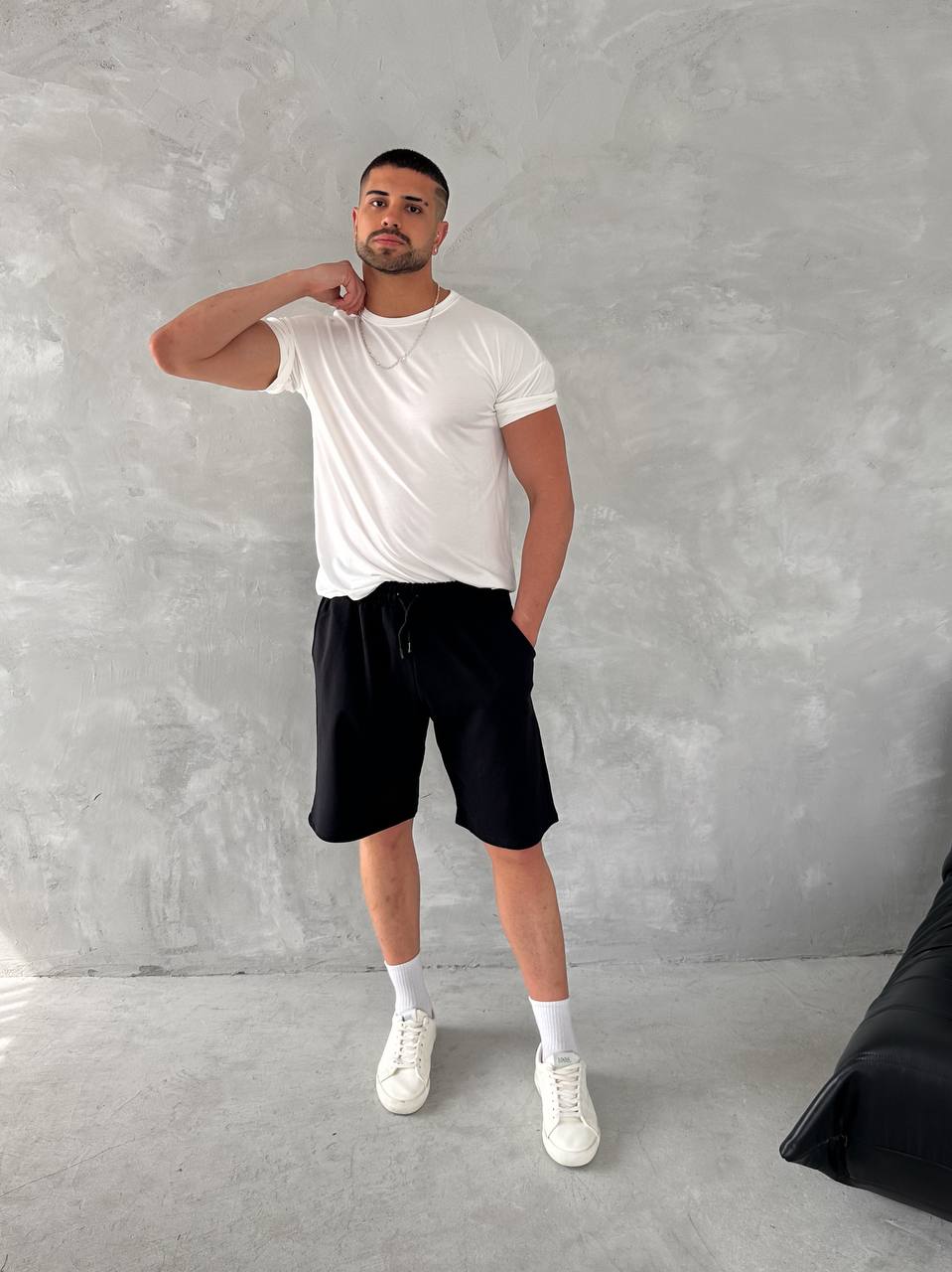 Essential Comfort Men's Lounge Shorts – Soft-Touch Minimalist Fit for Everyday Ease