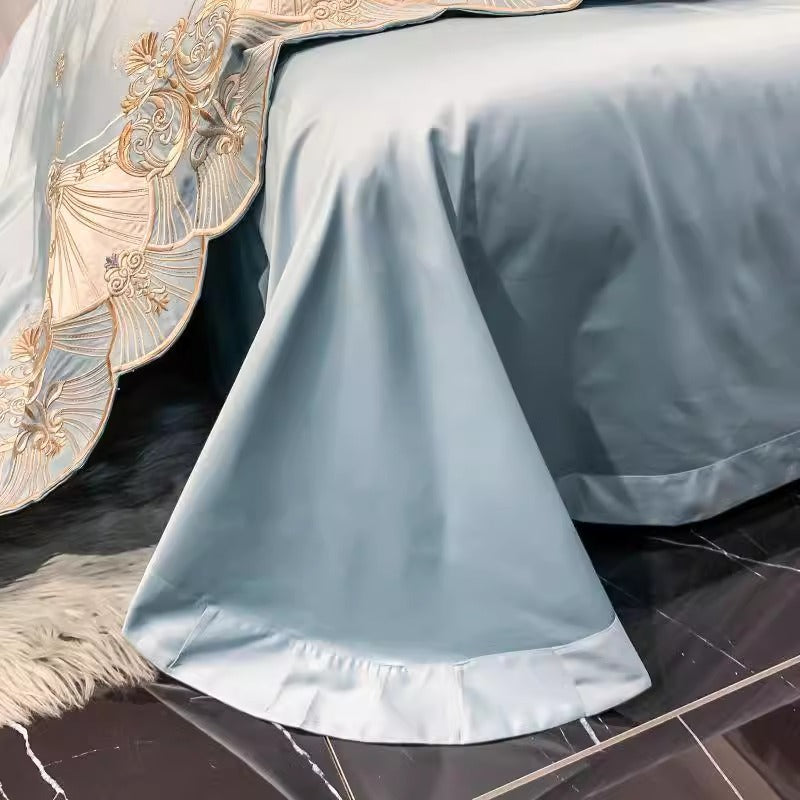 European Luxury Long-Staple Cotton Embroidered Bedding Set | Yedwo