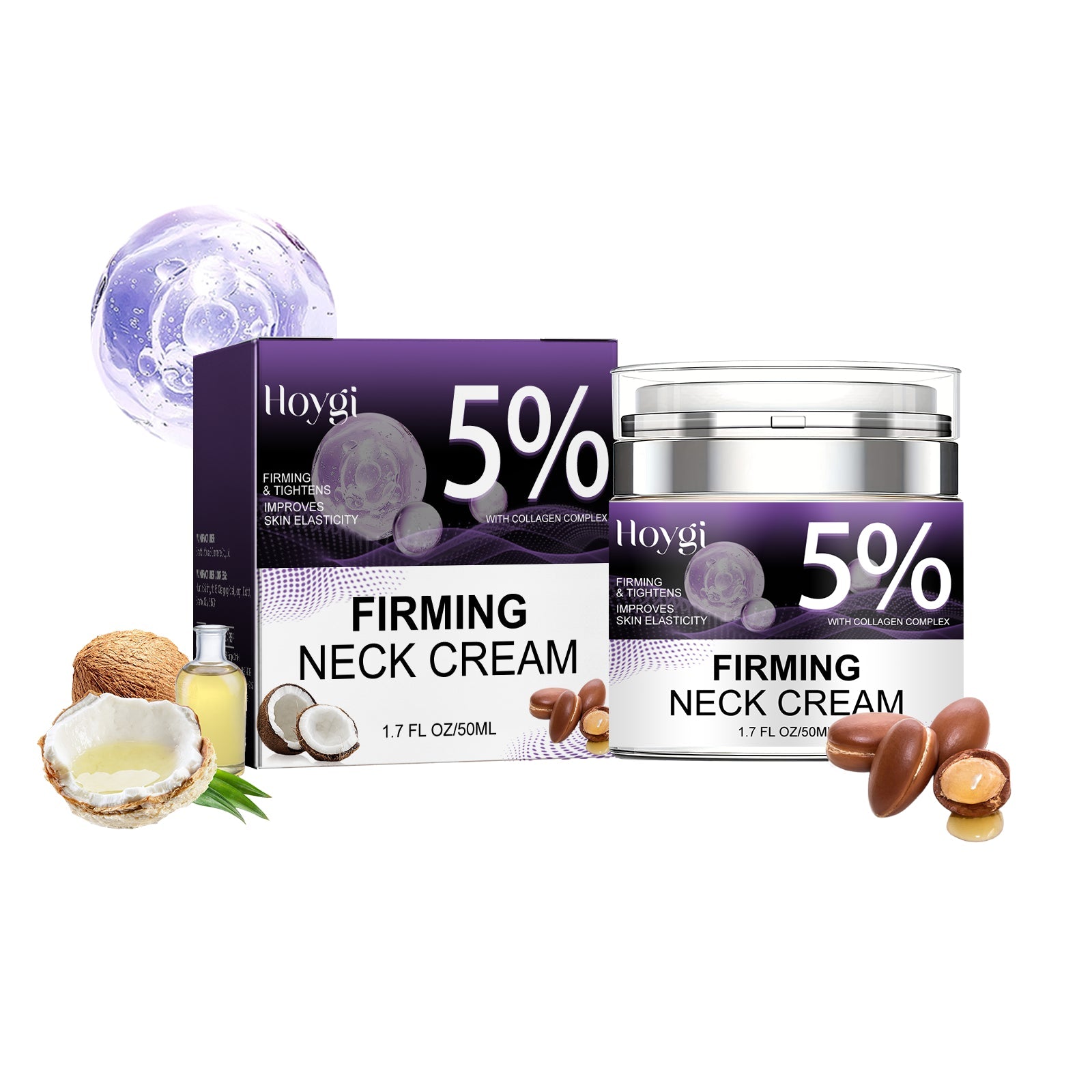 Neck Firming Cream Lighten Neck Lines Moisturizing, Hydrating, Anti-Wrinkle, Firming And Brightening Skin Neck Care Cream