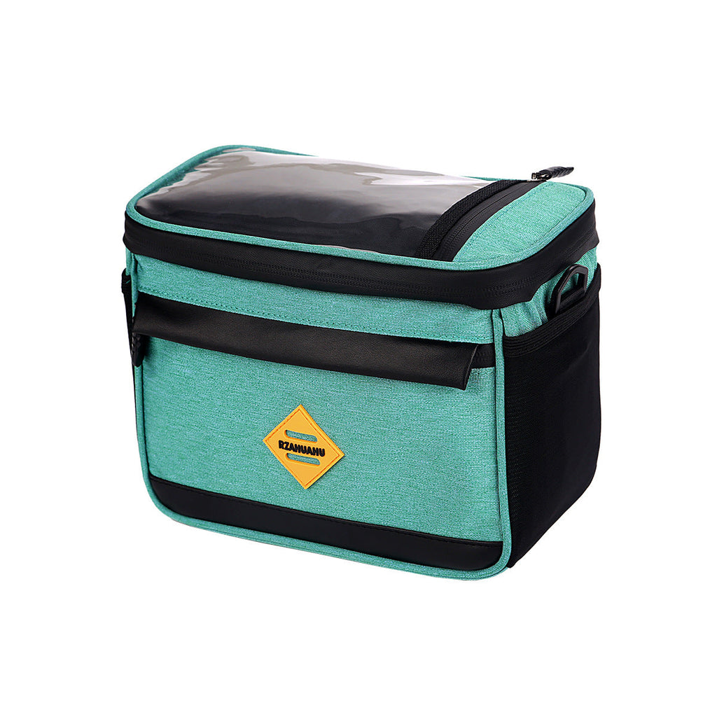 Bicycle Front Beam Bag Head Bag Electric Vehicle Handlebar Bag Anti-Splashing Front Bag Motorcycle Insulation Bag Picnic Bag