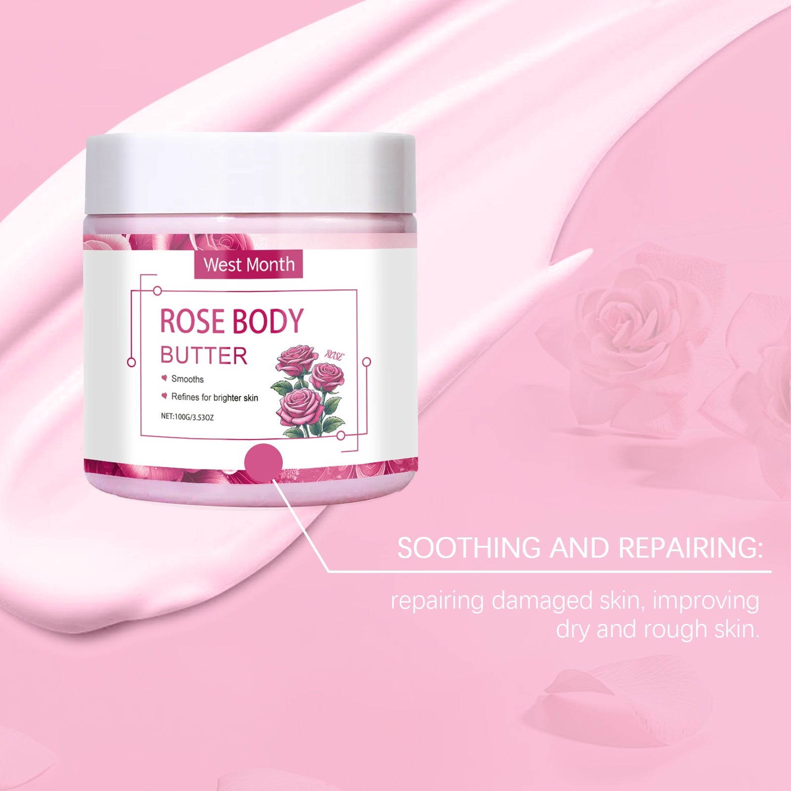 Moisturizing Body Cream Restores Rough, Dull Skin, Moisturizes And Nourishes Skin For A Long Time
