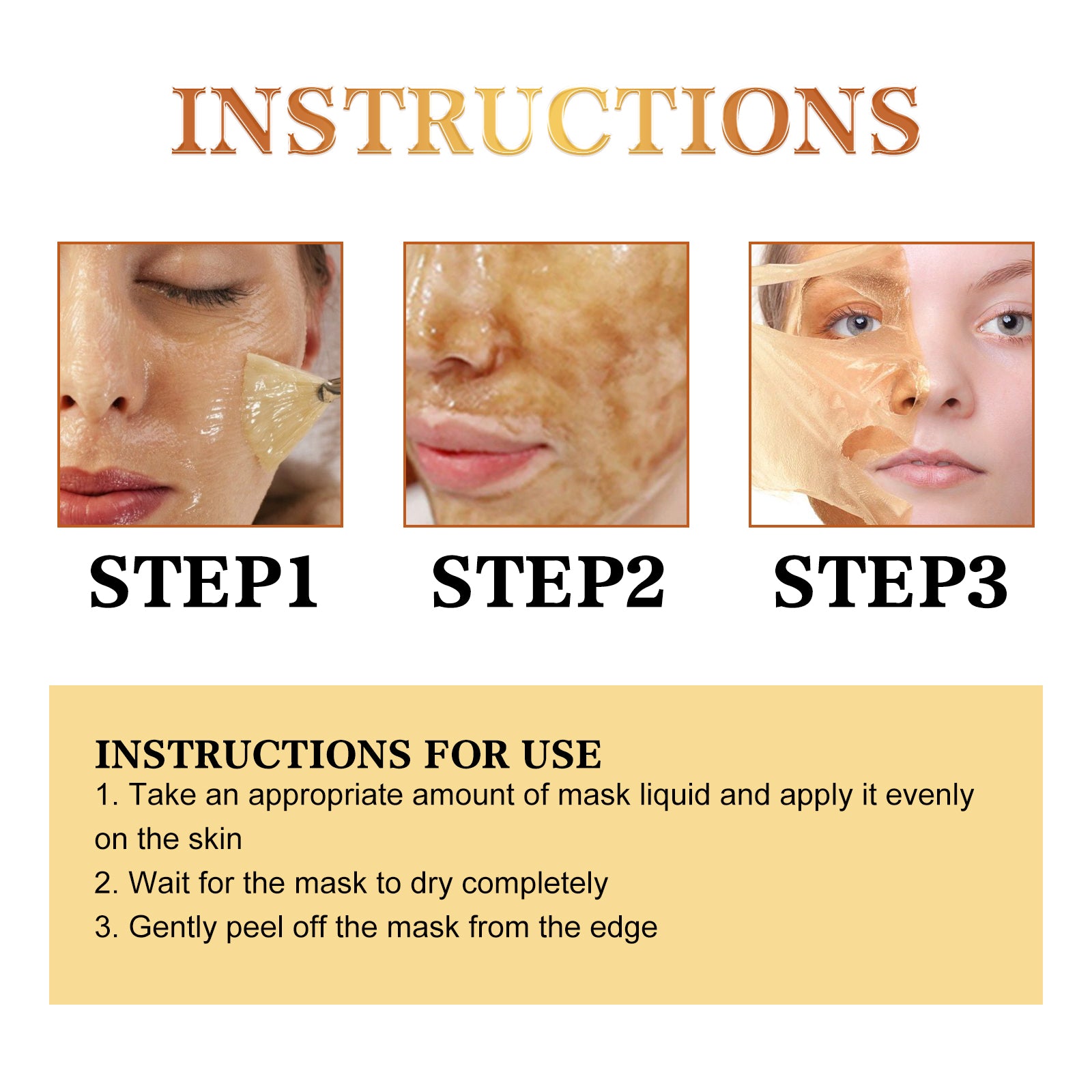 Calendula Peel Mask, Clean Keratin Delicate Pores Brightening Skin And Oil Control Mask