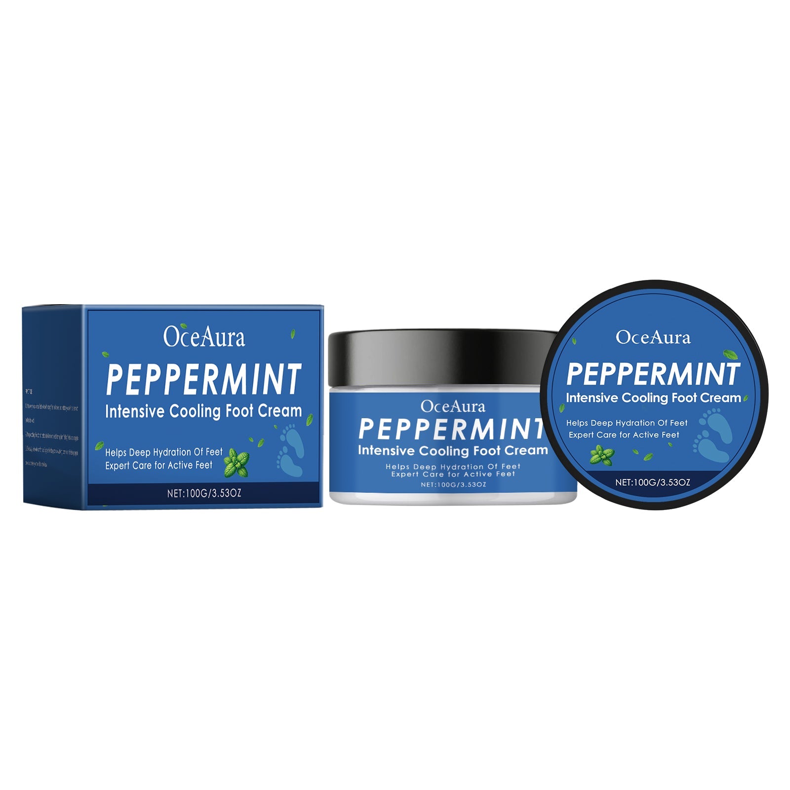 Mint Refreshing Foot Cream Hydrates And Restores Dry And Rough Skin With A Refreshing And Soothing Foot Cream