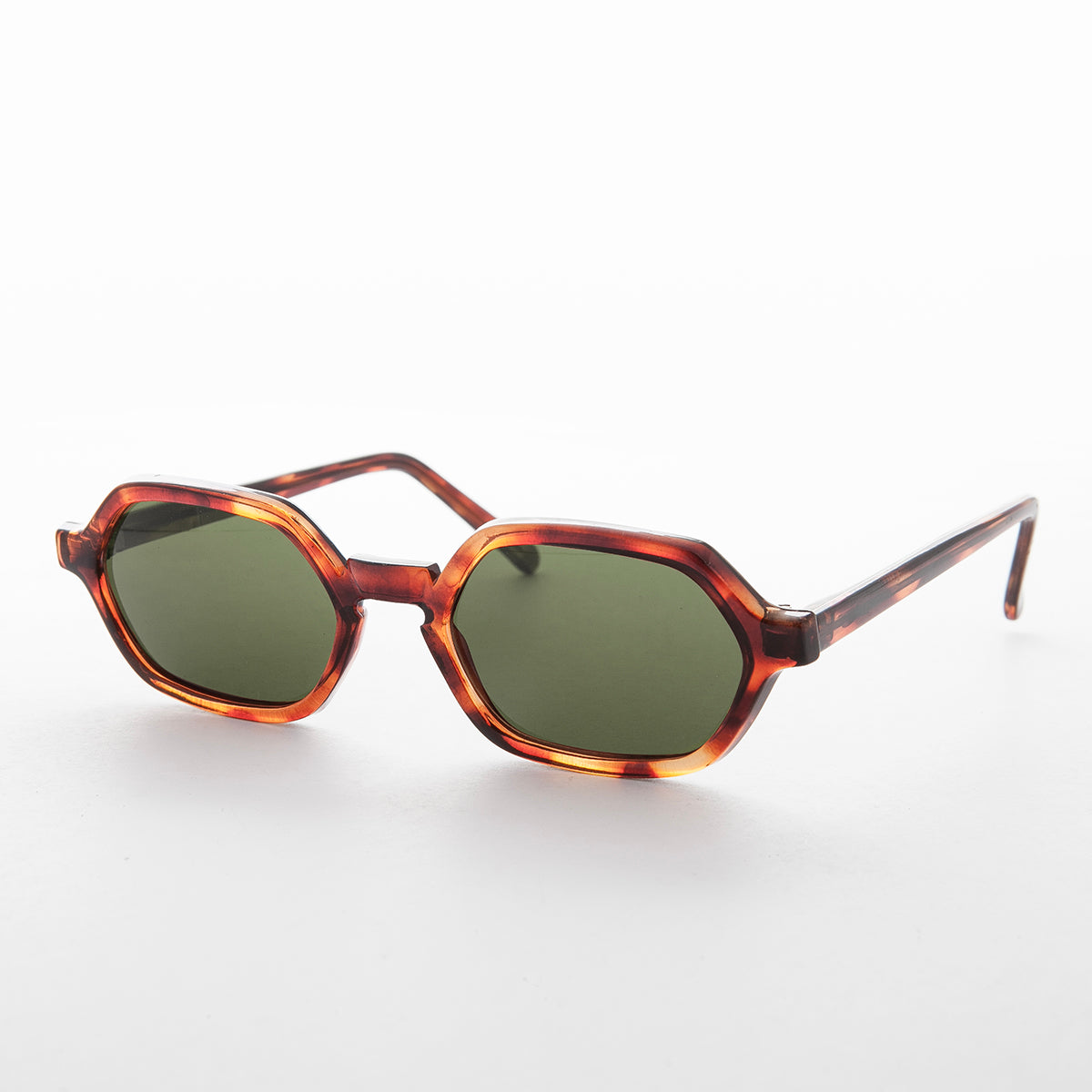 Hexagon Shaped Vintage Sunglass - Frisco