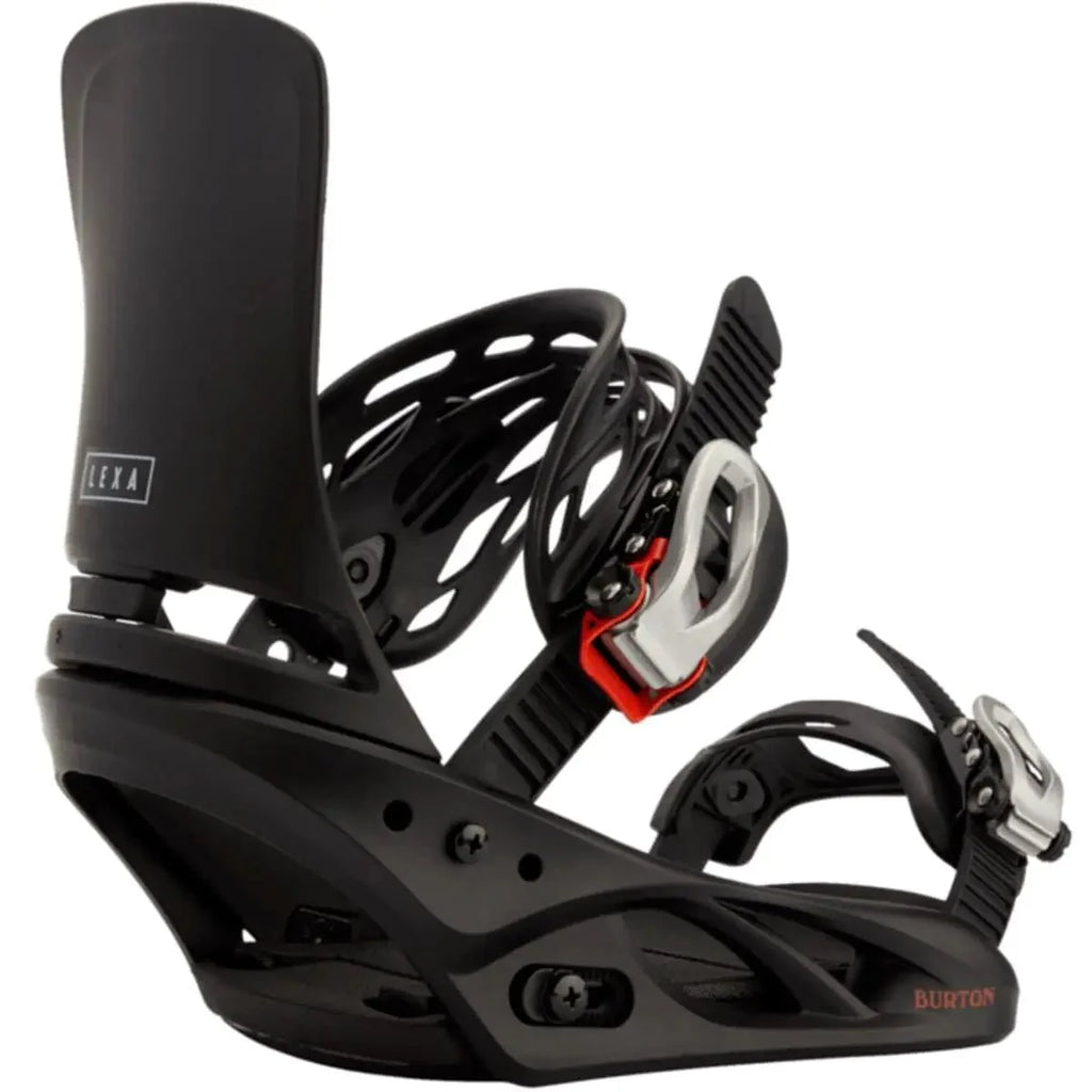 Burton Womens Lexa Re:Flex Snowboard Bindings (Small (4-6) Black)