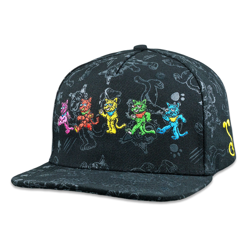 Vincent Gordon Dead Cats Black Kids Snapback Hat