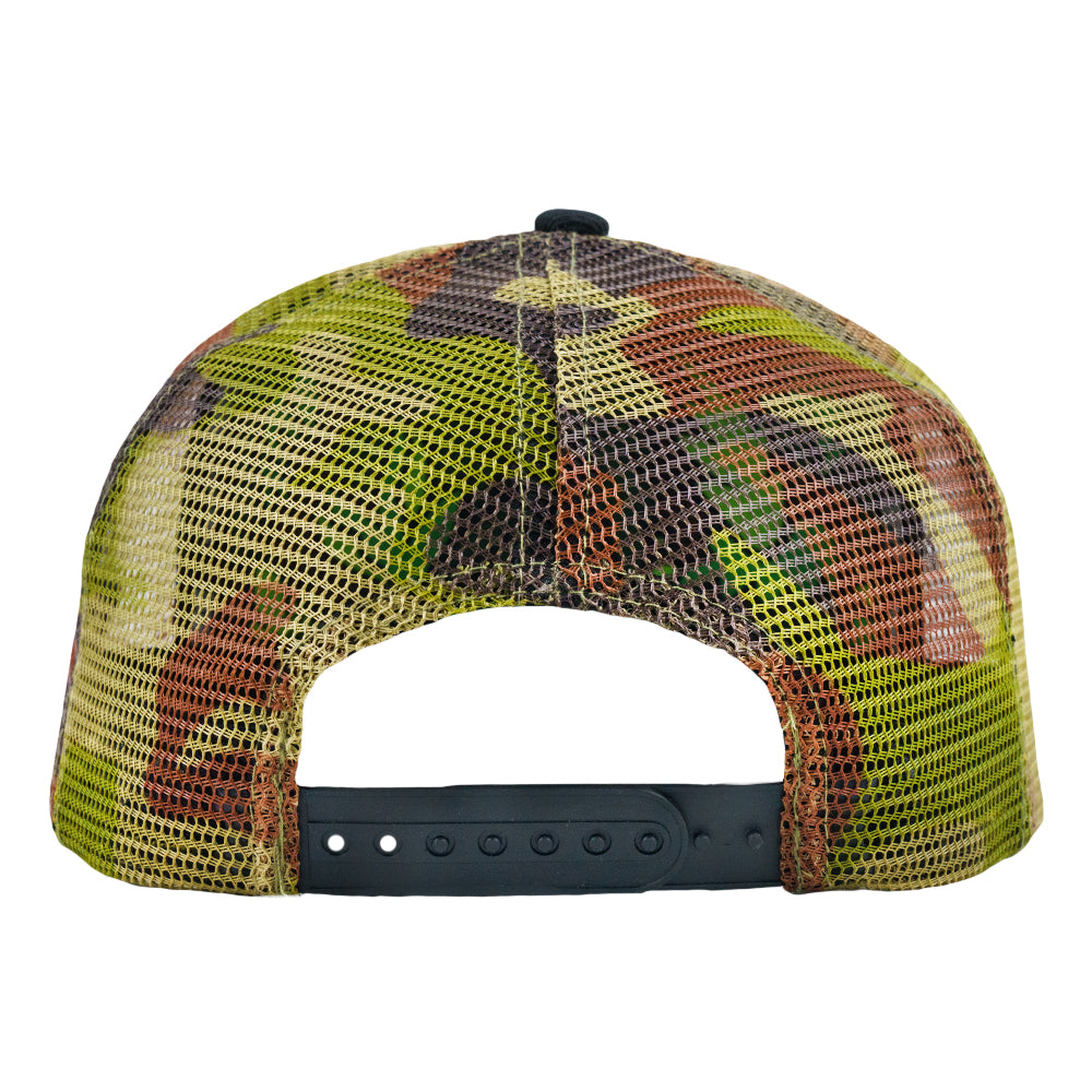 Bigfoot Greenskeeper Camo Mesh Snapback Hat