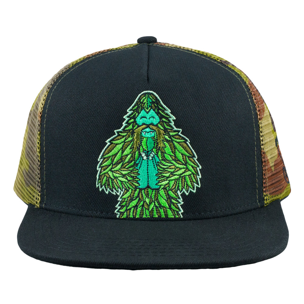 Bigfoot Greenskeeper Camo Mesh Snapback Hat