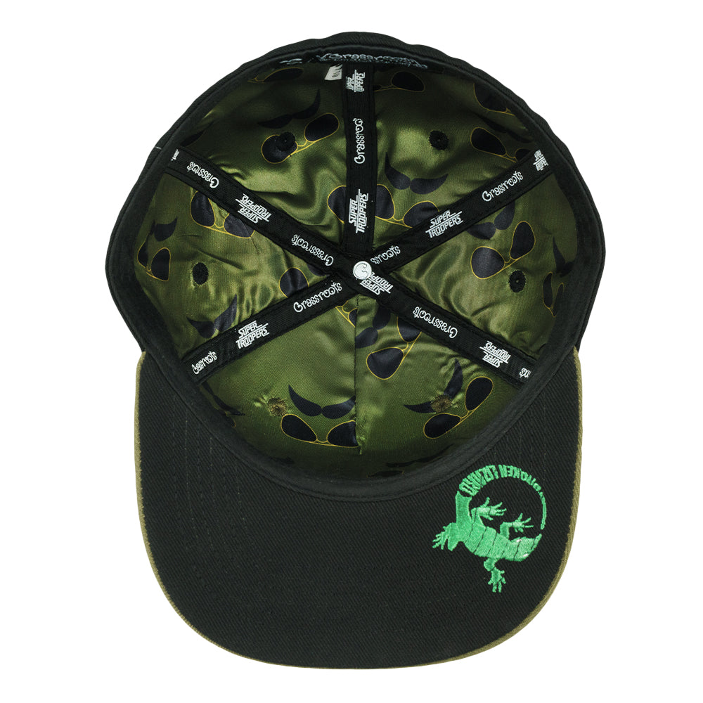 Super Troopers 3 Squad Green Fitted Hat