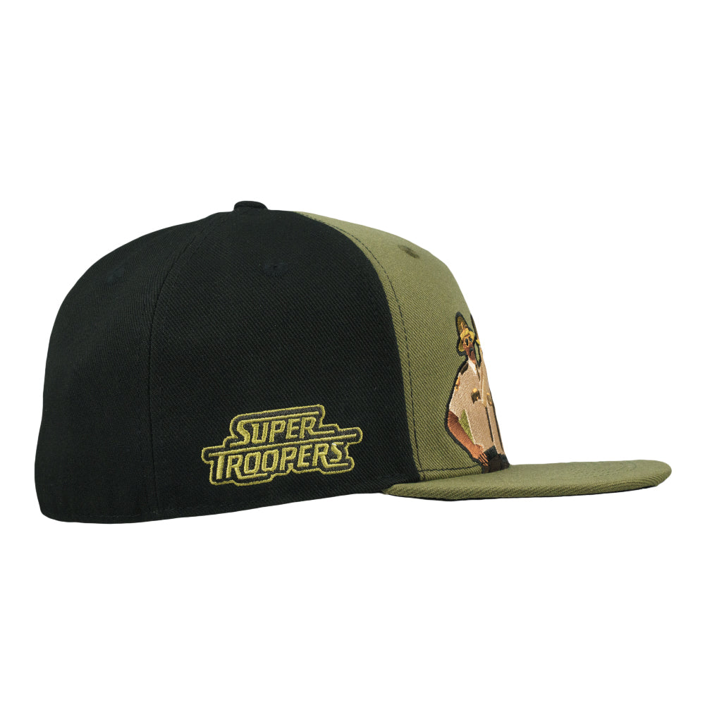 Super Troopers 3 Squad Green Fitted Hat