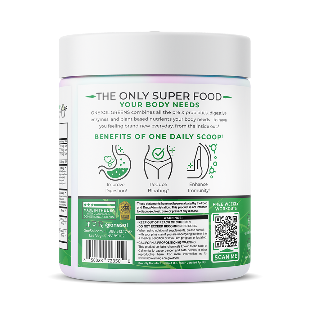 Greens + Pre & Probiotic with Digestive Enzymes