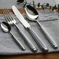 Handcrafted Timeless Roman Column Flatware | 3CARATS