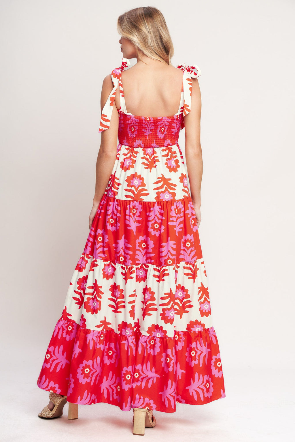 GLAMOUR IN MOTION WOVEN MAXI DRESS