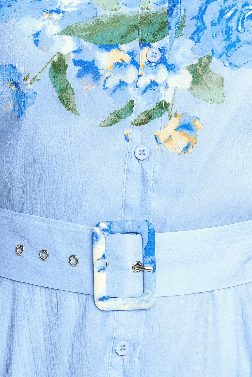 SPRINGTIME SWEETHEART WOVEN MIDI DRESS