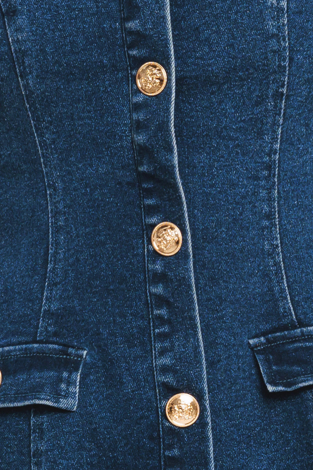 URBAN POLISH DENIM MINI DRESS