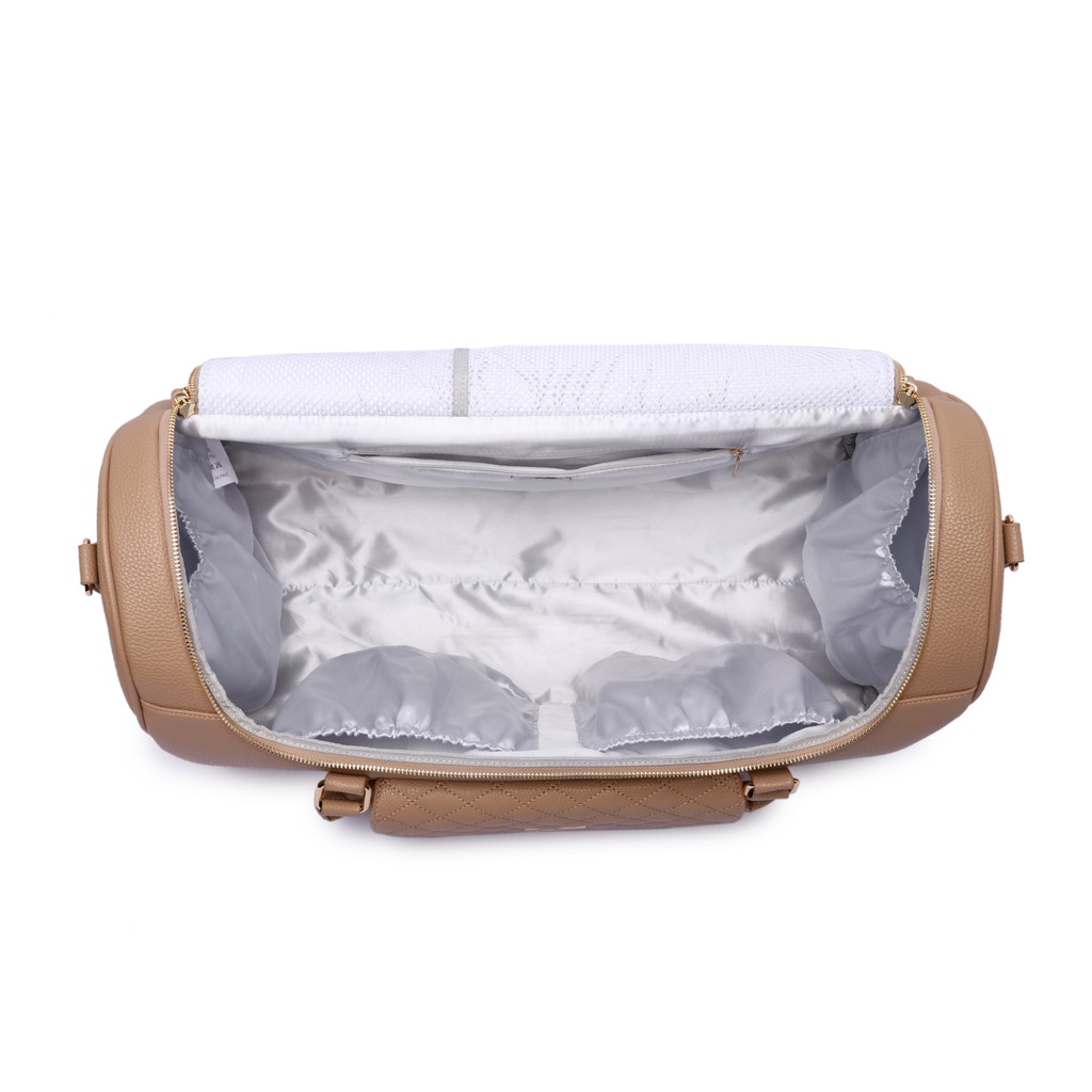 Weekender Travel Bag | Latte Brown